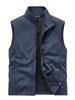 K 62191 Soft Shell Vest Outdoor Logo Embroidery Soft Shell Warm Vest