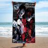 Japanese Anime Black Butler Beach Towel Colorful Bath Towels For Girl Microfiber Quick Dry Sand Free Beach Yoga Spa Gym