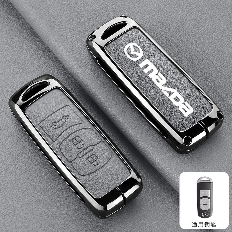 

2025 Hot Zinc Alloy Car Key Case Cover Holder Shell Fob For Mazda 2 3 5 6 BL BM GJ Atenza Axela Demio CX-3 CX3 CX-5 CX5 CX7 CX-7