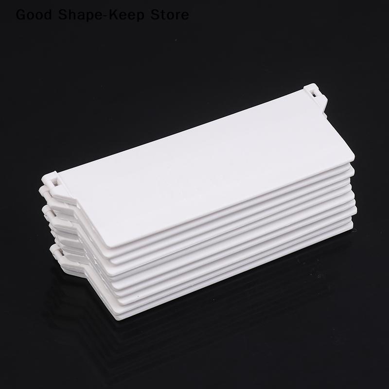 10Pcs 127mm Portable Vertical Blind Bottom Weights Slats Plastic Base Plate For Vertical Blind Fittings Roller Accessories
