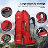 60L Hiking Backpack Water-resistant Climbing Camping Backpack Travel Daypack with Rain Cover