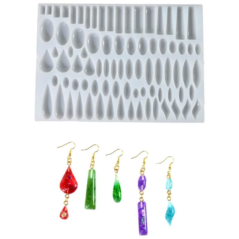 

Flexible Water Droplet Shaped Pendant Mold Handcraft Silicone Pendant Mold for Water Drop Long Rod Resin Artworks 1