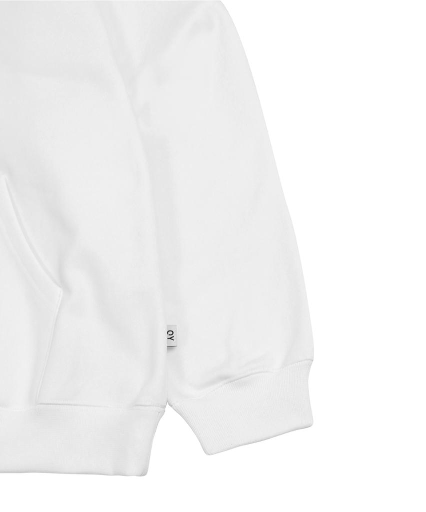 Logo Puzzle Hoodie - White