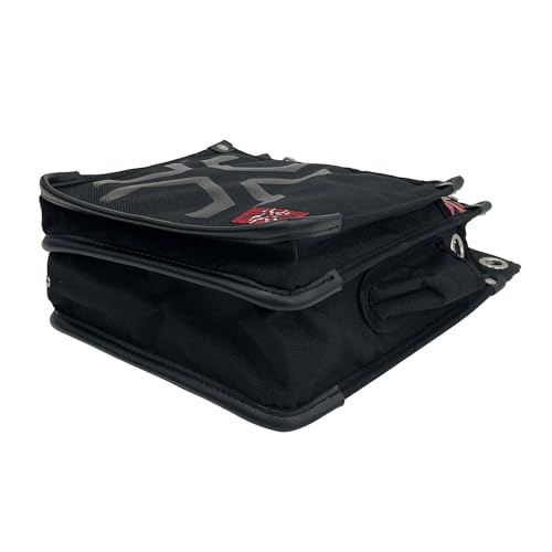 SK11 SPIDER Large Tobi Waist Pouch, Slim, Large, with Stretch Interior Pocket, Collapsible Design, 250mm W x 320mm H x 110mm D (SPD-JY04-A)