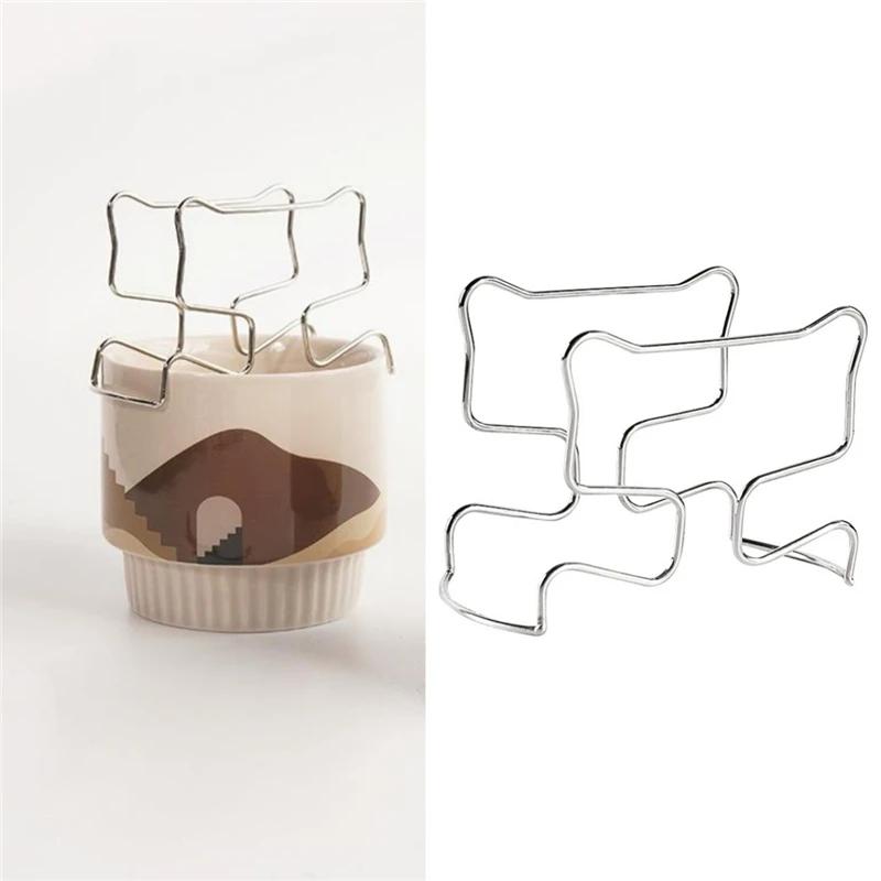1PC Coffee Filter Holder Portable Reusable Outdoor Tea Filters Dripper Baskets Coffee Ear Drip Filter Paper Bag Shelf
