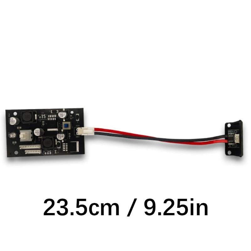 Replacement Power Supply Board Type C Port for PS1 Reduces Internal Heat Extends Console Lifespan Gaming Accessories