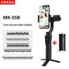 S5B Three-Axis Smartphone Gimbal: Anti-Shake Handheld Stabilizer for Selfies, Follow Shots, and Live Streaming
