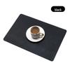 Simple PVC Leather Placemat Set