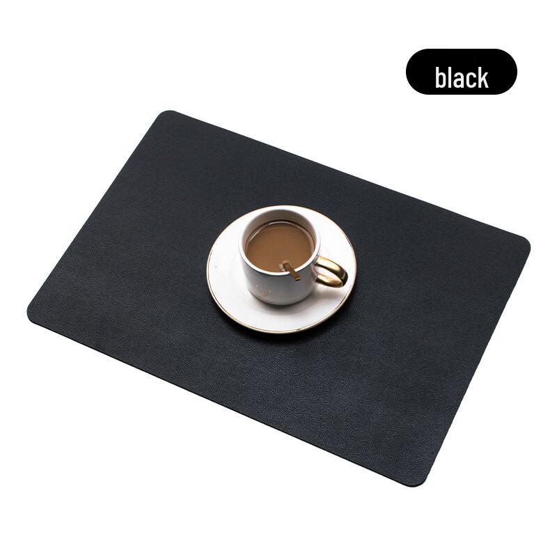 Simple PVC Leather Placemat Set