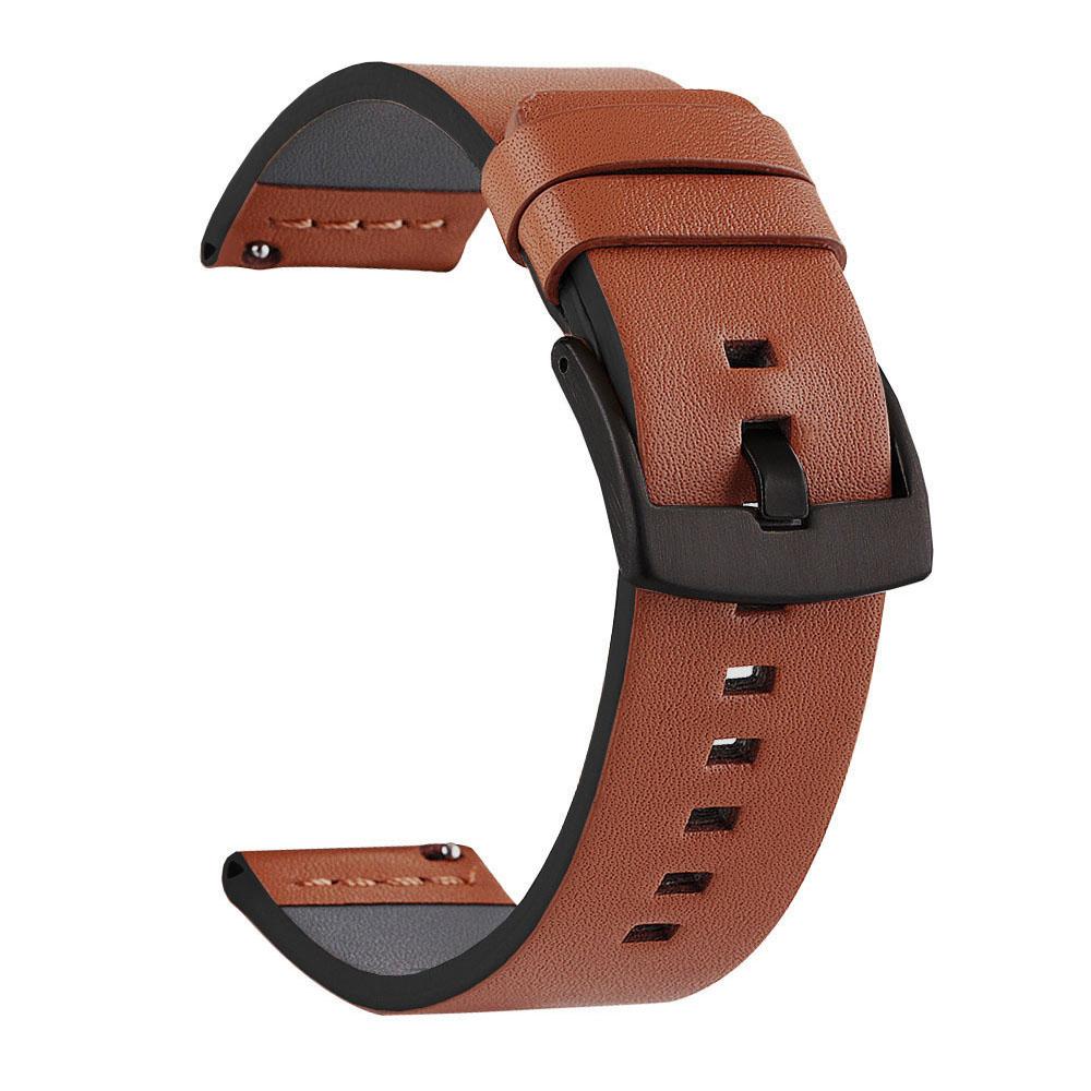 SAMCO Bracelet de Montre Sport Cuir Vintage Boucle Acier Inoxydable Accessoires de Montre 18mm 20mm 22mm 24mm