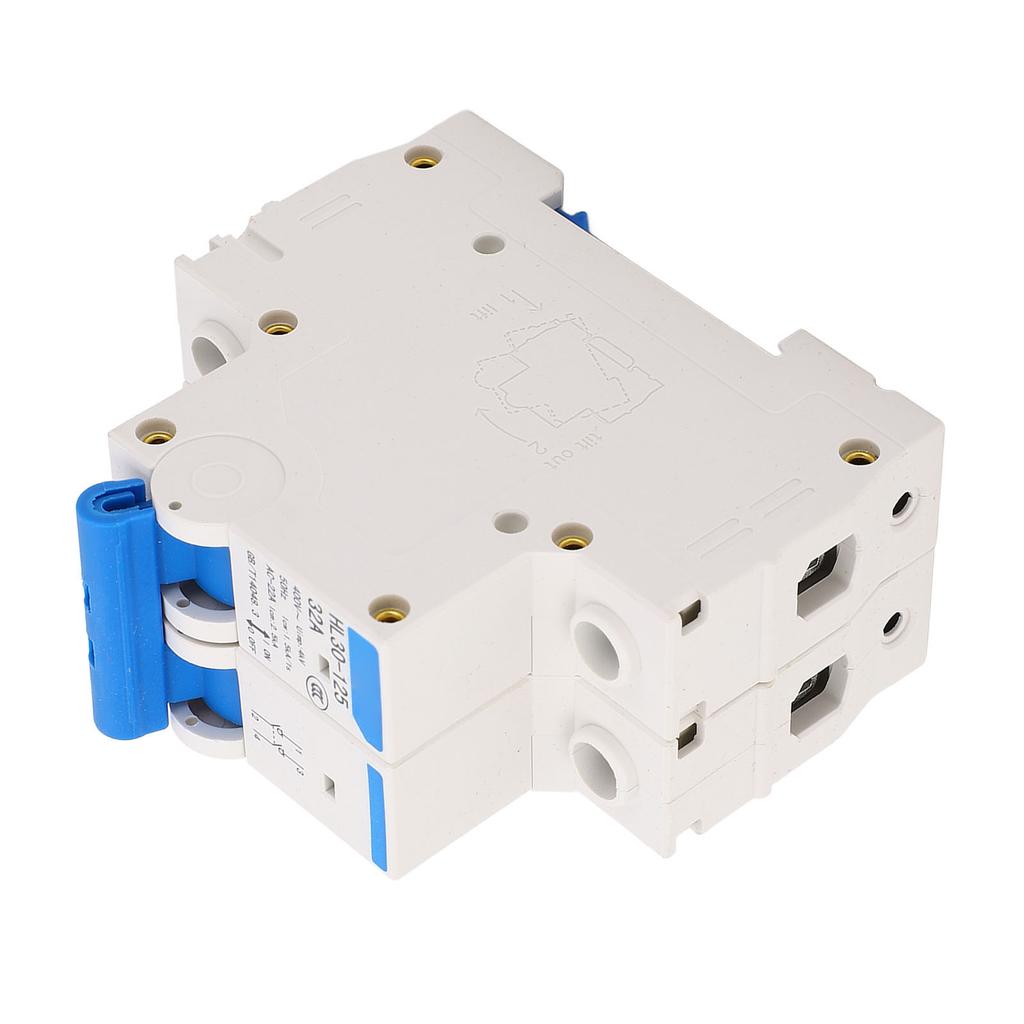 Isolating Switch 2P 32A 400V Isolator Shunt Release Miniature Circuit Breaker for Home Commercial Of