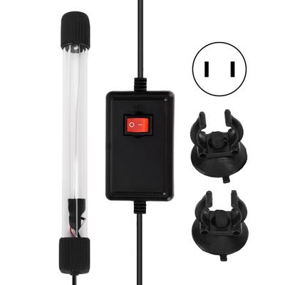 Fish Tank Lamp UV Ultraviolet Sterilization Algae Removal Diving Fish Pond Aquarium LampUS Plug 110V