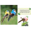 1Pcs Cute Artificial Birds Fake Foam Animal Simulation Feather Birds Models Tit Diy Craft Home Garden Ornament Decoration