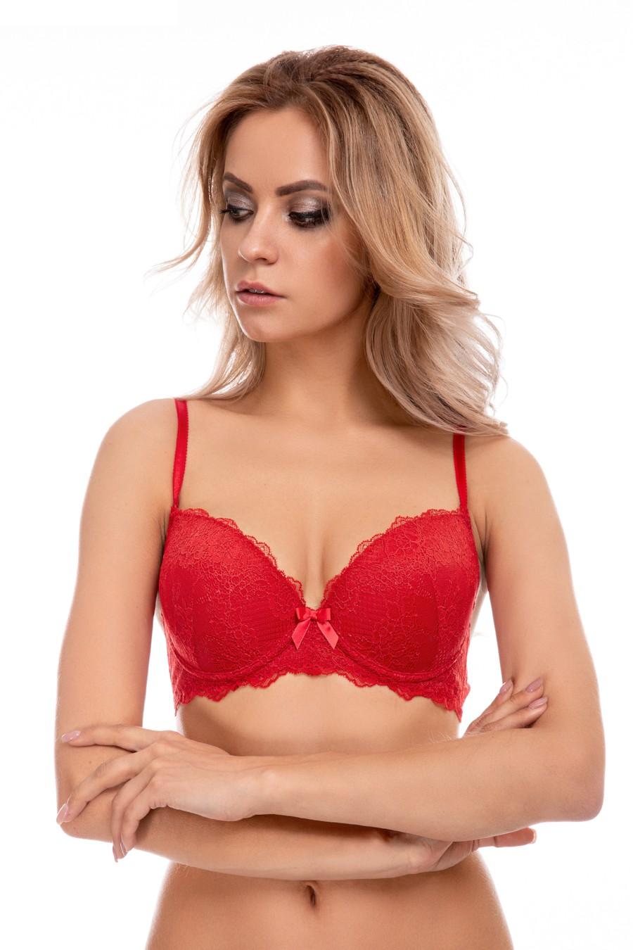 

Бюстгальтер push-up Sambario (48371) 70C імперська червоний колір
