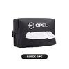Vehicle Leather Tissue Holder Car Hanging Tissue Box With Zipper For Opel Astra H G J Insignia Corsa Zafira Meriva Mokka MH8