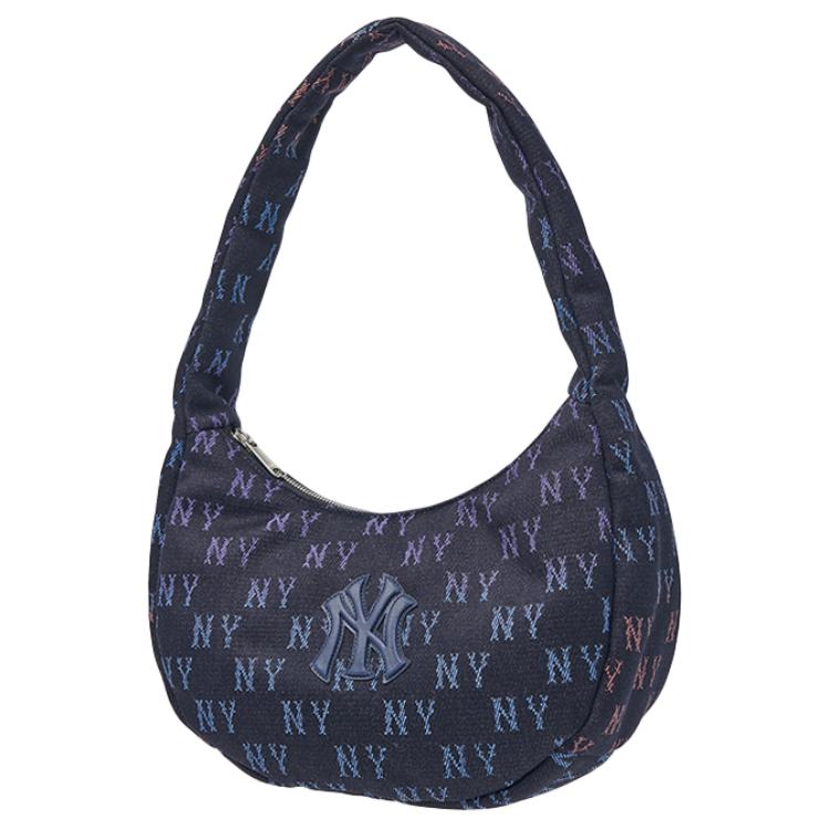 

New MLB Polyester Handbag Regular Women s Indigo 3ABQL044N-BQL04 40.1*15.0*31.5CM