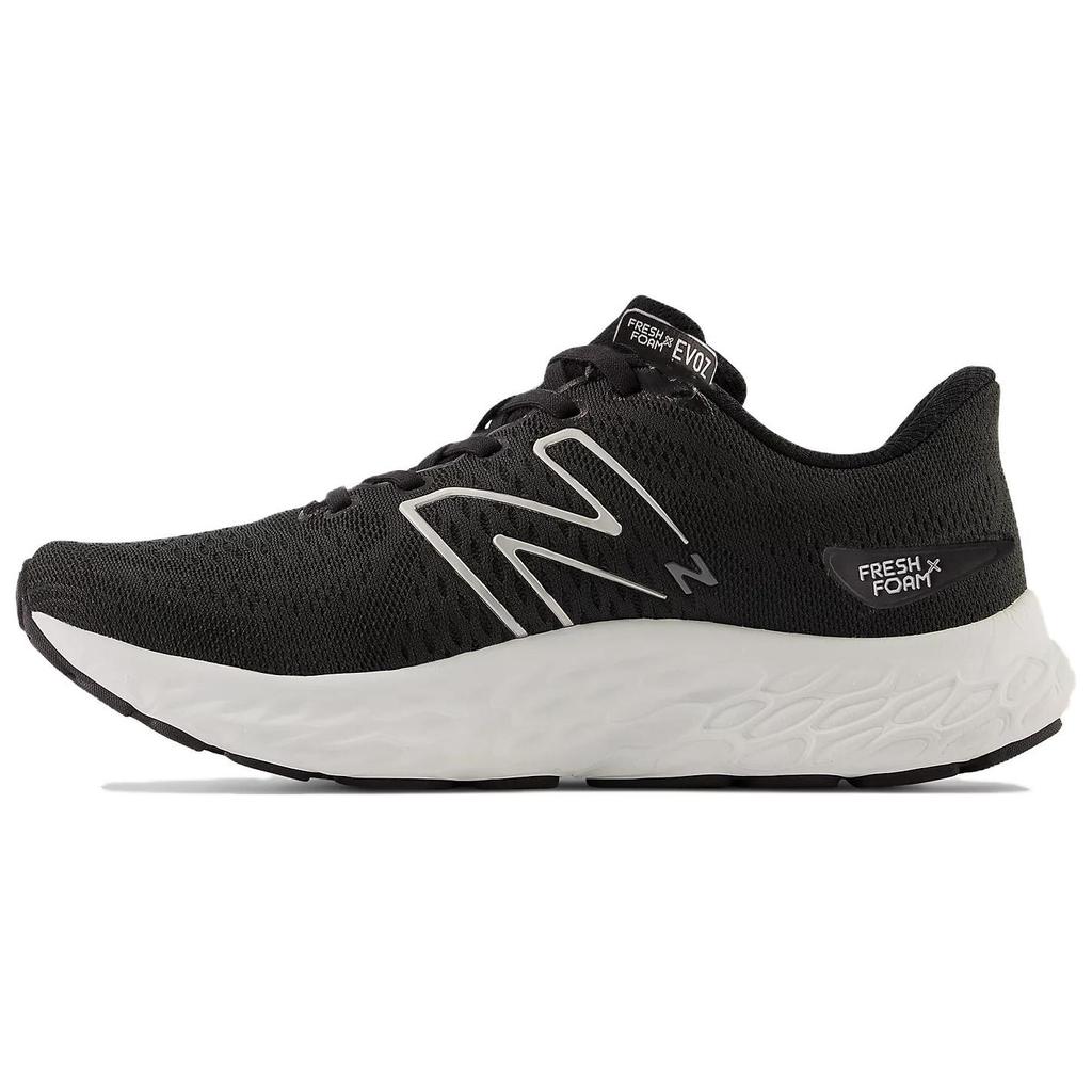 New Balance Fresh Foam X EVOZ V3 Black Metallic Silver Women Sneakers WEVOZLK3