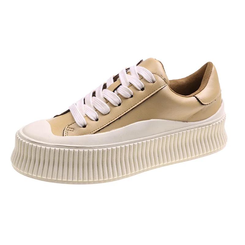 Youth Board Shoes Men's Fashion All-match Student Casual Men Shoes New Spring Thick-soled Increase Comfortable Men's Shoes Trend