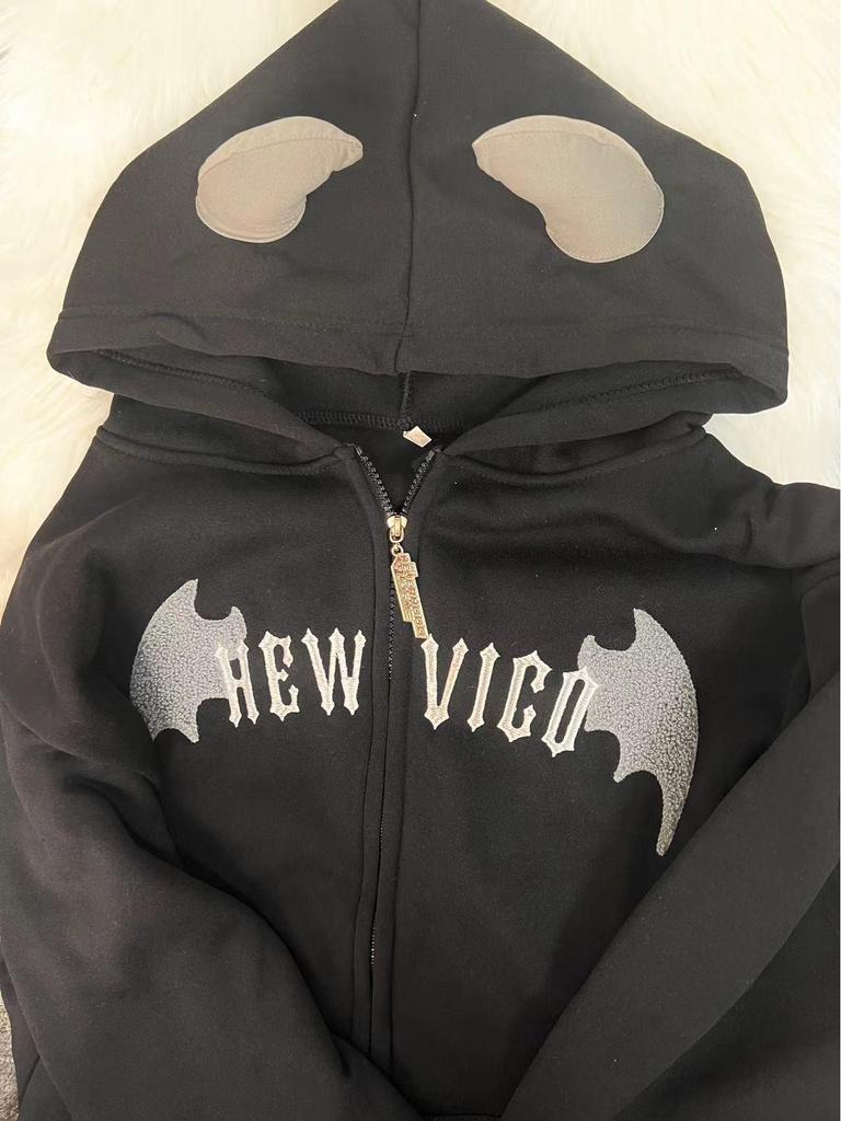 European & American Style Velvet Retro Women's Zipper Cardigan Sweater - Winter Korean Fashion