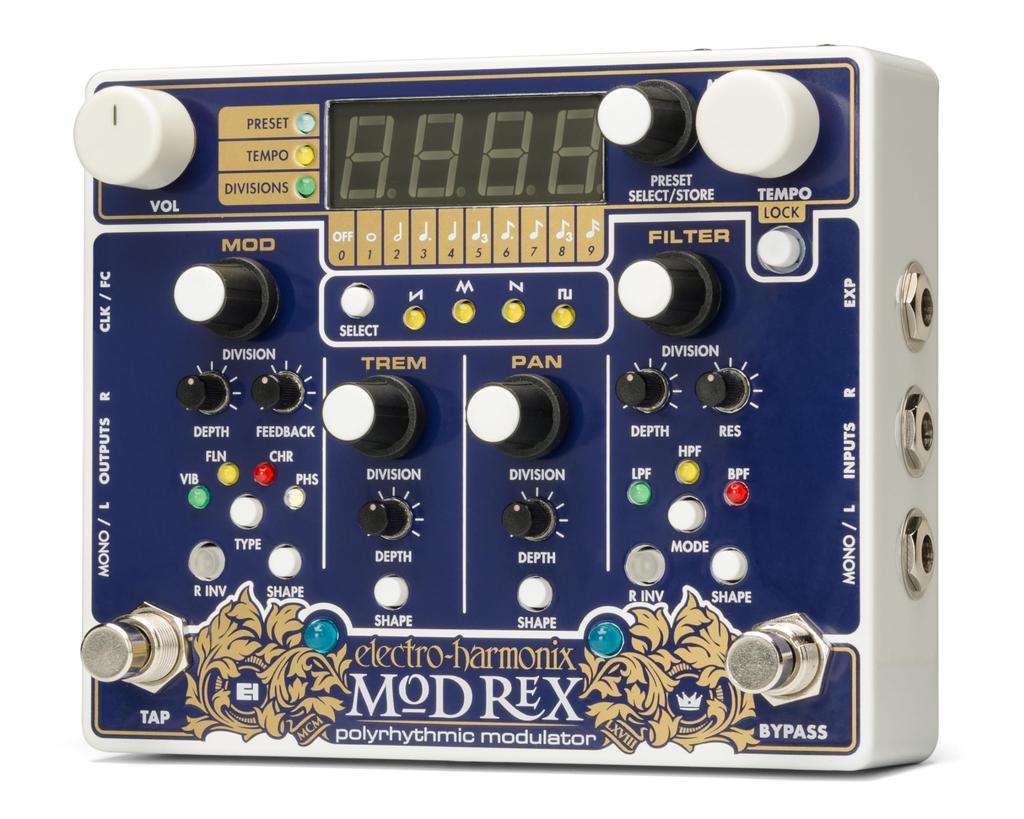 Electro Harmonix Mod Rex Compact Effector Modulation Electro Harmonix