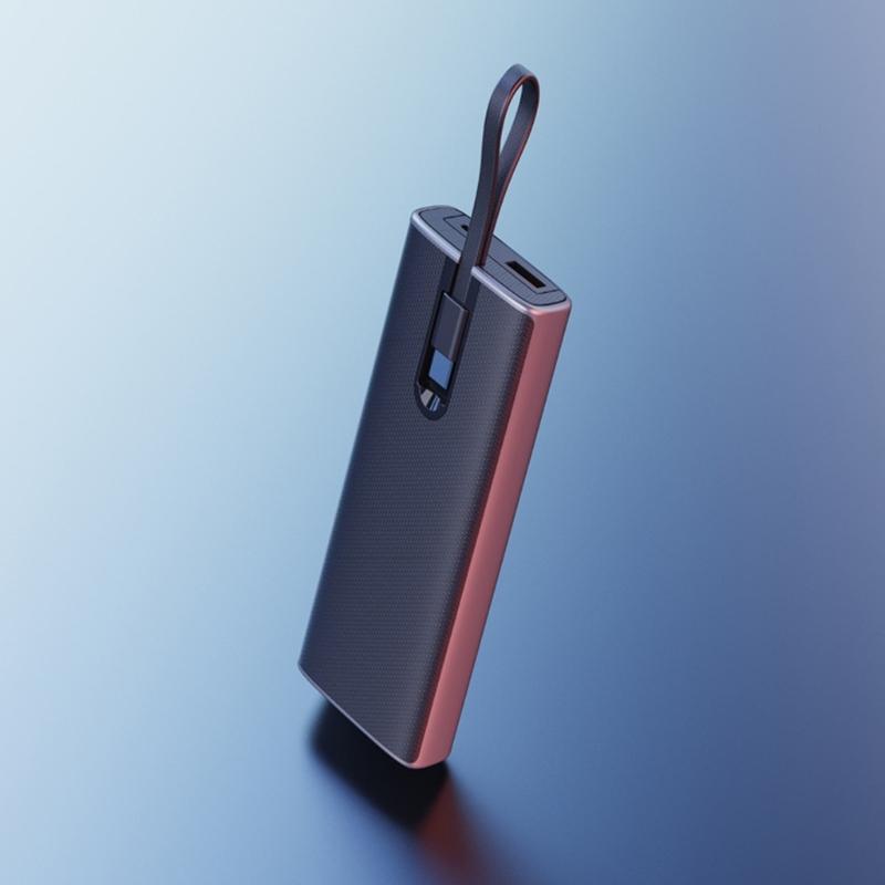 ABS Power Battery Assembly Kit Battery Holder Case PD20W Quick Charging Support for Electronics Easy To Build