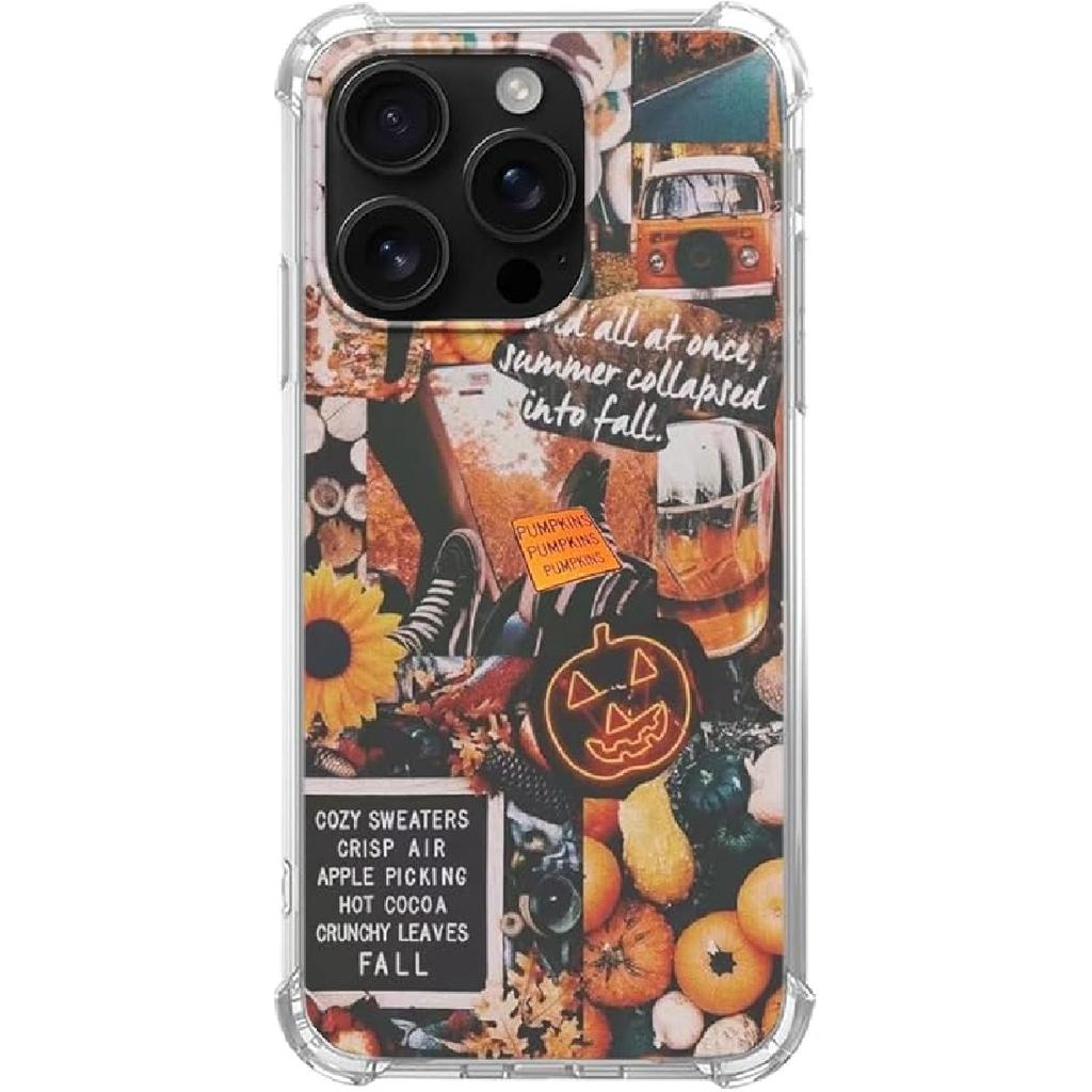 Water Lilies Aesthetic Phone Case Compatible with iPhone 16 Pro, Vintage Oil Painting Art Phone Case for iPhone 16 Pro, Cool Trendy TPU Bumper Case