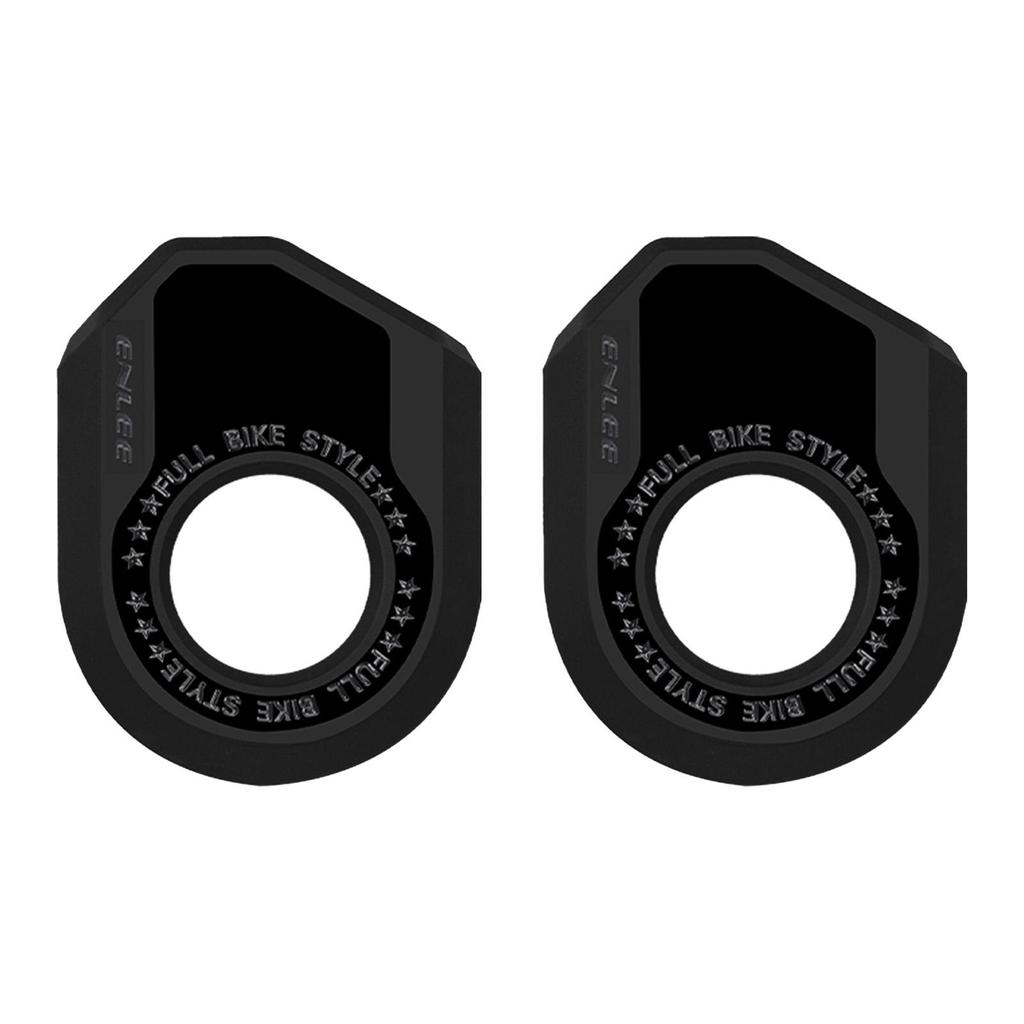 TPU Bicycle Crank Arm Protector Universal Crank Boots Spare Set Dustproof Sleeve for Bike Crankset MTB Riding