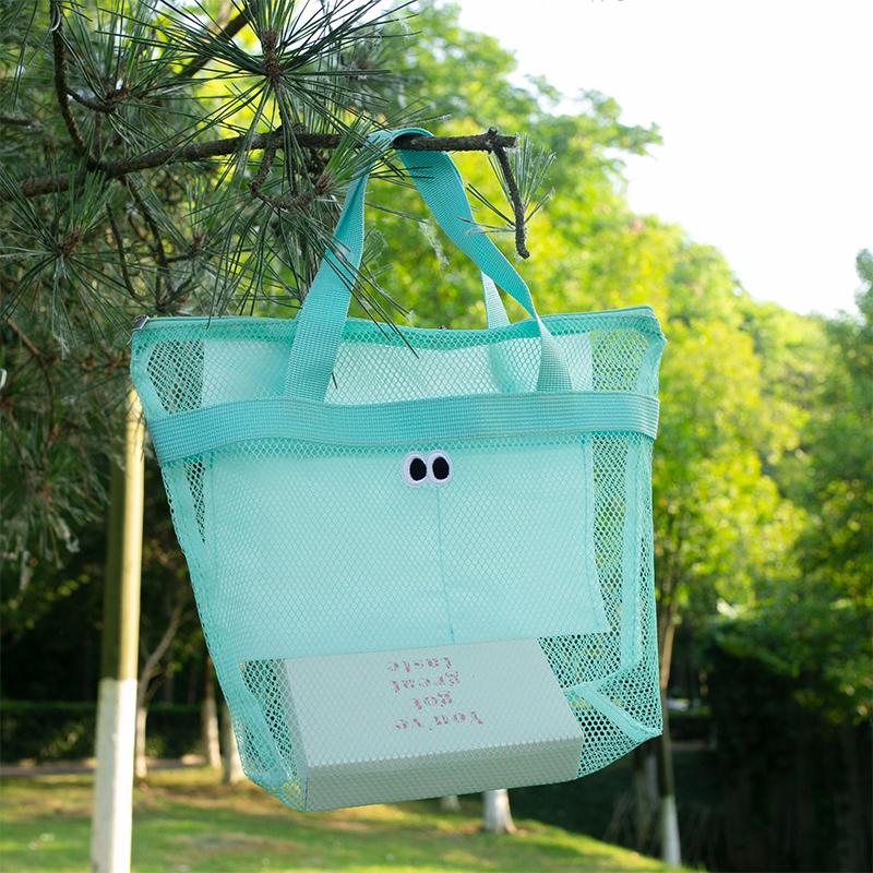 Big Eyes Beach Bag, Toiletry Bag, Large Capacity Cosmetic Storage Handbag, Shoulder Bag, Portable Handbag Storage Bag