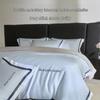 HLA Ice Silk Summer Quilt 4-Piece Bedding Set