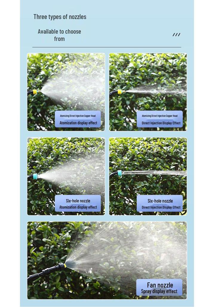 Electric Backpack Disinfection Sprayer - 5L Handheld Spray Bottle for Gardening and Watering
