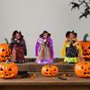 Creative Broomstick Witch Statues Funny Witch Figurines  Haunted House Decorations