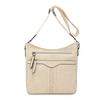 Crossbody Bag Vintage PU Women's Bag Shoulder Bag Commuter Large Capacity Shoulder Bag