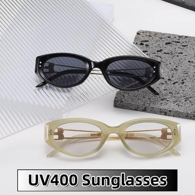 New Retro Trendy Cat-eye Sunglasses Advanced Versatile Party Gatherings Outdoor Beach Travel Magnificent Shades Glasses
