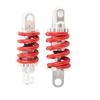 2Pcs Rear Spring Assisted Shock Absorber Aluminum Alloy Adjustable for ATV Scooter 100mm
