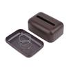 1Pc Retro Imitation Wood Tissue Box Living Room Paper Box Table Desktop Storage Bathroom Home Decoration Tissue Case