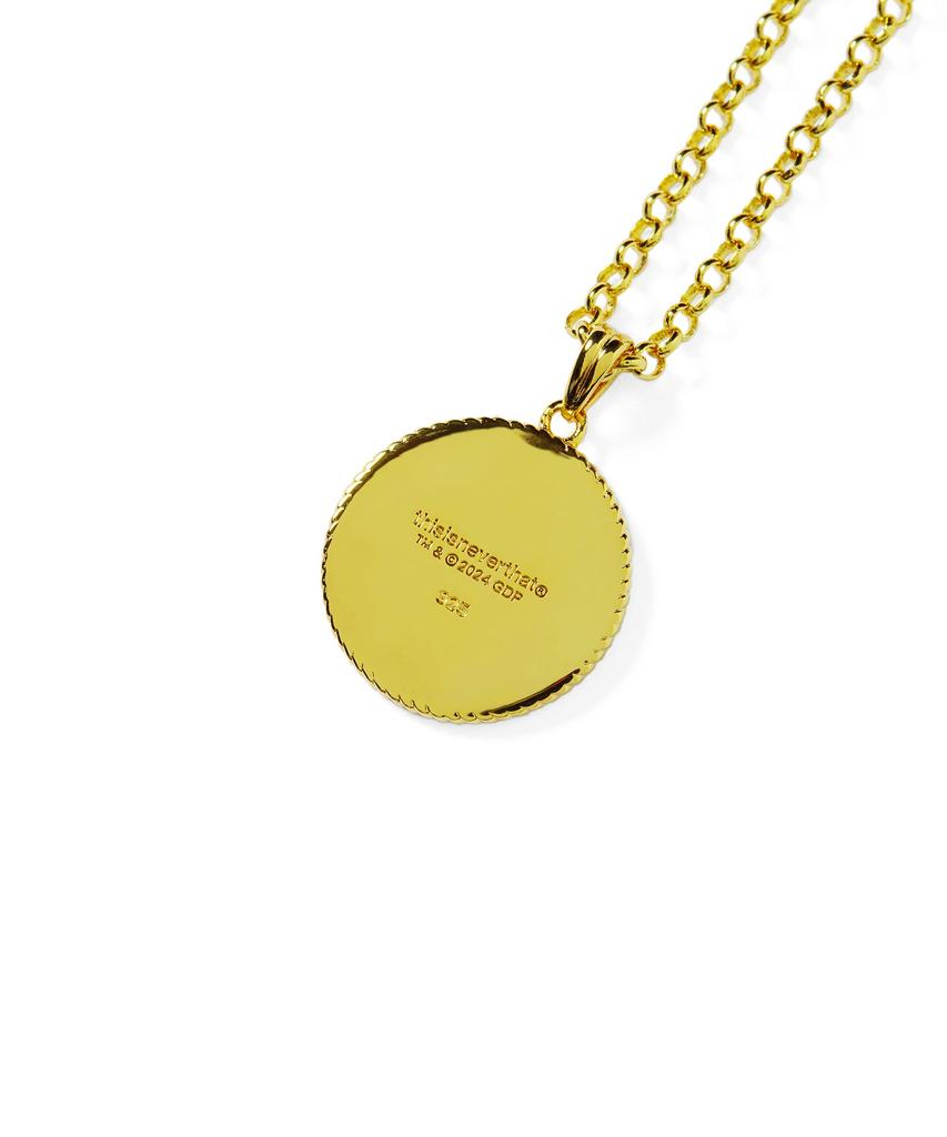 Thisisneverthat Gd Dancing Bears Necklace Gold