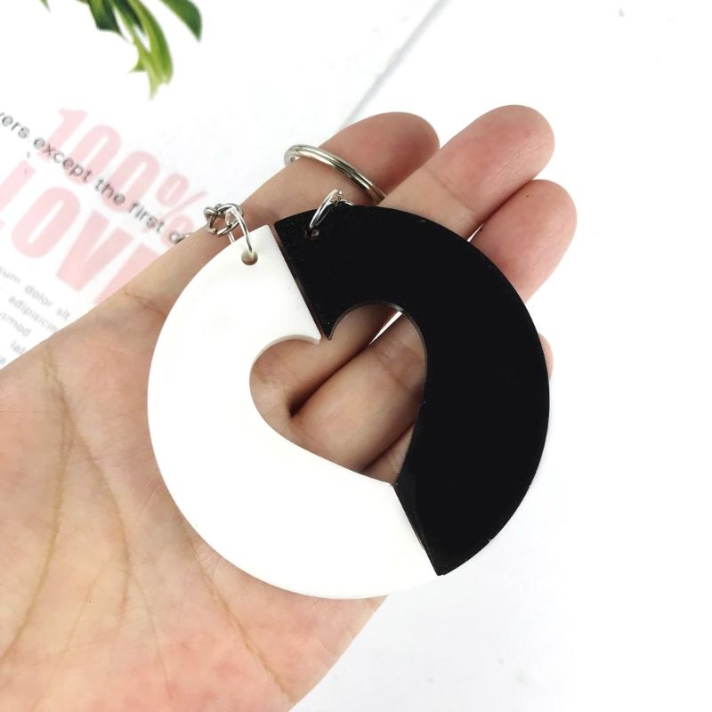 Heart Silicone Resin Mold,Valentines Epoxy Casting Mold for DIY Crafts Pendant Jewelry Making Keychain Silicone Mold