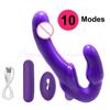 Strap-on Double Heads Dildo Vibrators Sex Toys for Women Couple Exotic Accessories Vagina Prostate Massager Oral for Men