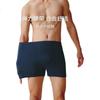 THREEGUN [Pure Cotton Loose] Men's Underwear, Printed Boxer Briefs, Lightweight Breathable Shorts