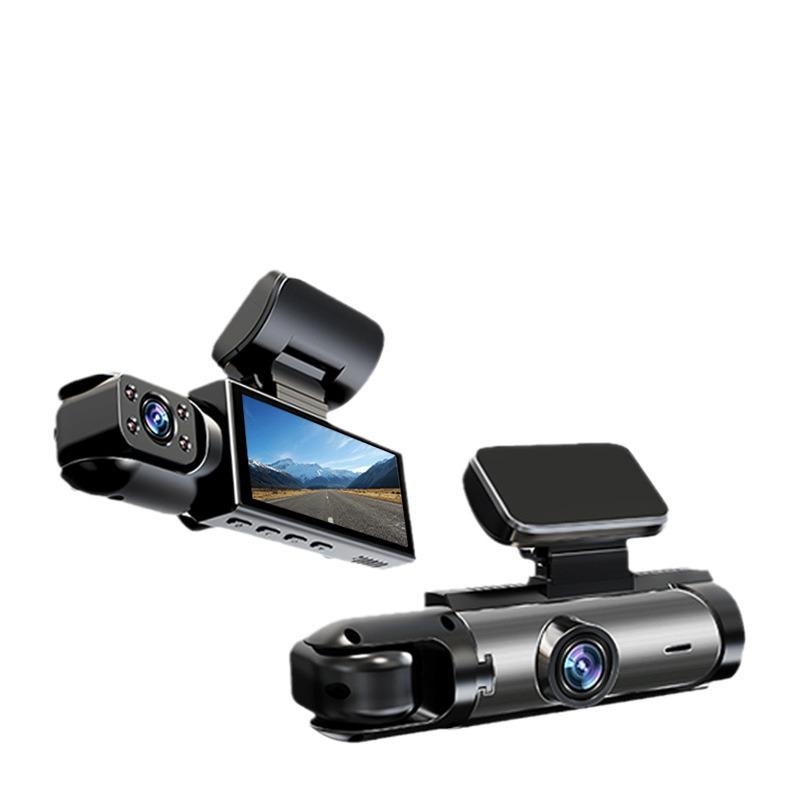 2K Dual-Lens HD Dash Cam with Interior Recording, Night Vision, and WiFi