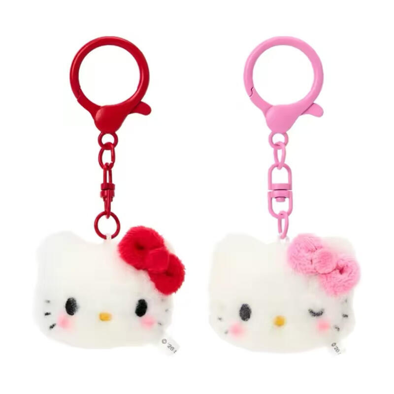 Kawaii Cartoon Hello Kitty Pom Pom Purin Plush Toys Keychain My Sweet Piano Backpack Pendant Decoration Friends Birthday Gift