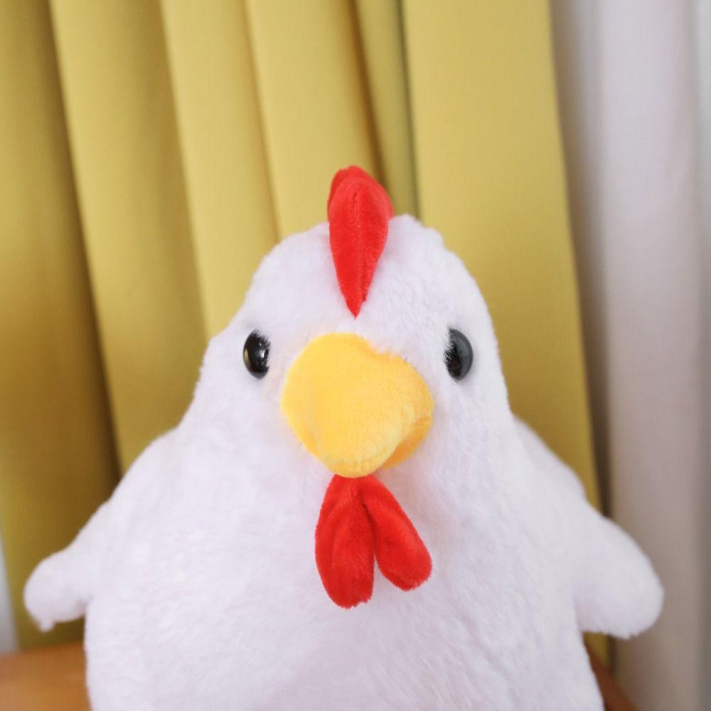 PP Cotton Chick Doll Throw Pillow Rooster Chicken Plush Dolls  Birthday Parties