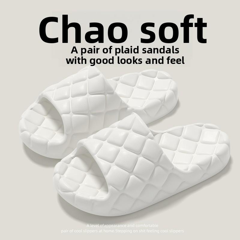 EVA Slippers for Men Taking Showers and Women Staying At Home In Summer. Non Slip and Odorless Slippers with Thick Soles