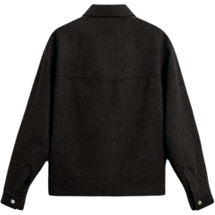 Zara X Nanushka Collaboration FW24 Large Pocket Design Button Closure Long Sleeve Cashmere Sweater Men sweater Brown 6714/308