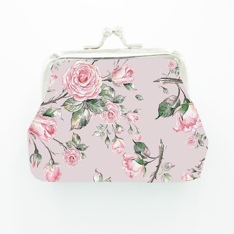 Frauen Neue Retro Geldbörse Damen Geld Schlüssel Kopfhörer Brieftasche Schnalle Candy Farbe Mädchen Münze Lagerung Taschen Beutel