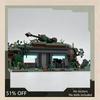 1049PCS Forest Outpost MOC Building Blocks Sci-Fi Architecture DIY Assembly Creative Toy Collection Display Educational Gift