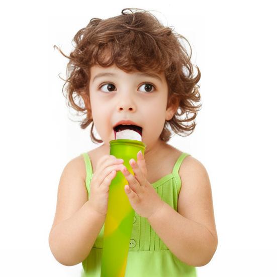 Silicone Popsicle Molds Reusable Ice Cream Mold with Leak-Proof Covers DIY Homemade Tools Summer Party Supplies