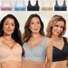 Women's Seamless Ice Silk Push-Up Sports Bra - Anti-Sag, Breathable, Back Enhancing, Minimizer Effect