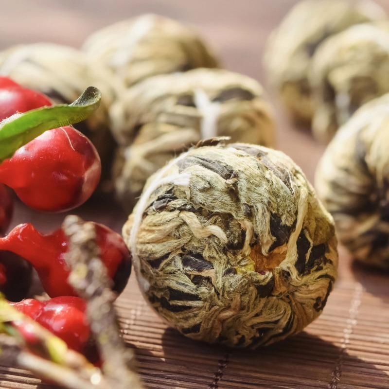 Beauty Slimming Hand Made Organic Beautiful Blooming Tea Flowering Tea Ball 250g