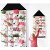 Children's 24-Pocket Wall Hanging Countdown Bag
